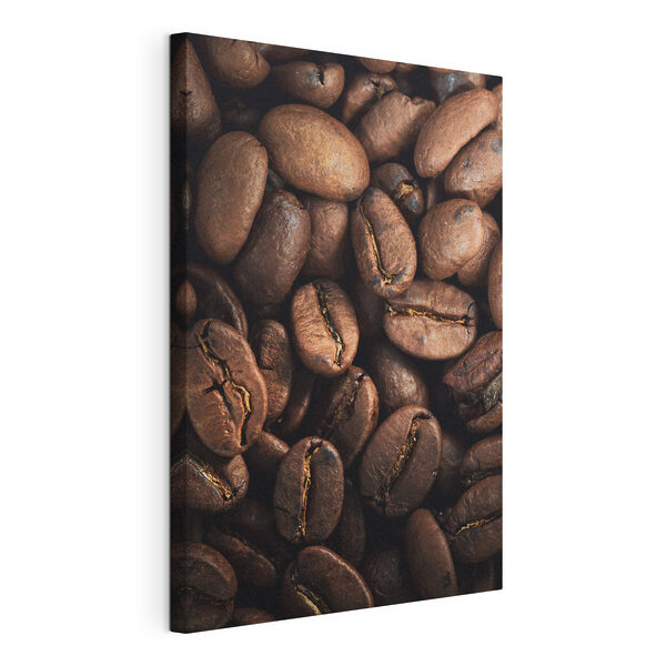 Un mucchio di chicchi di caffè Quadri Un mucchio di chicchi di caffè