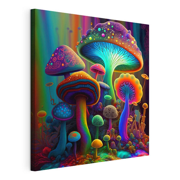 Quadri Un gruppo di funghi colorati (COD: s37291) Quadri Quadri Un gruppo di funghi colorati (COD: s37291)