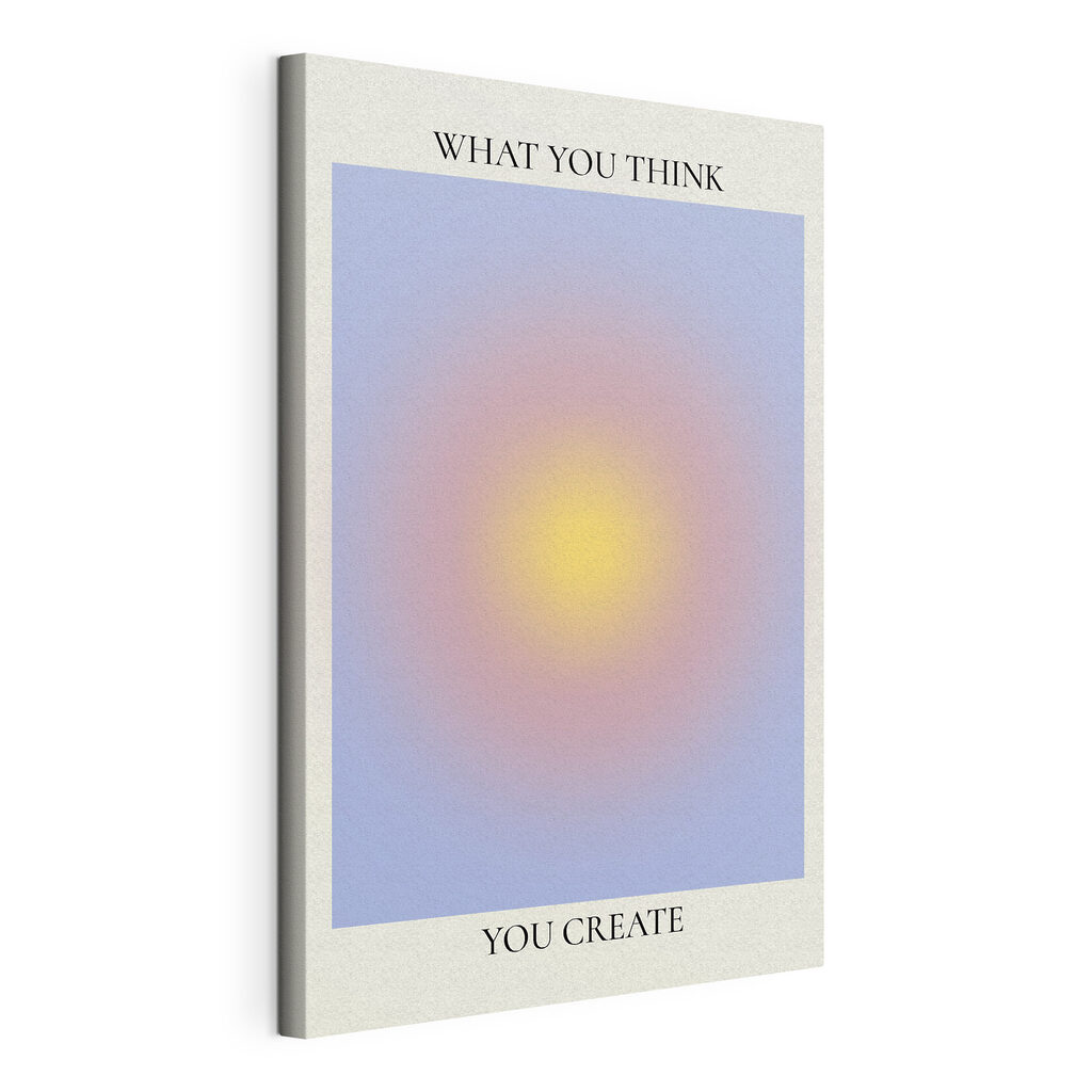 A blue and pink background