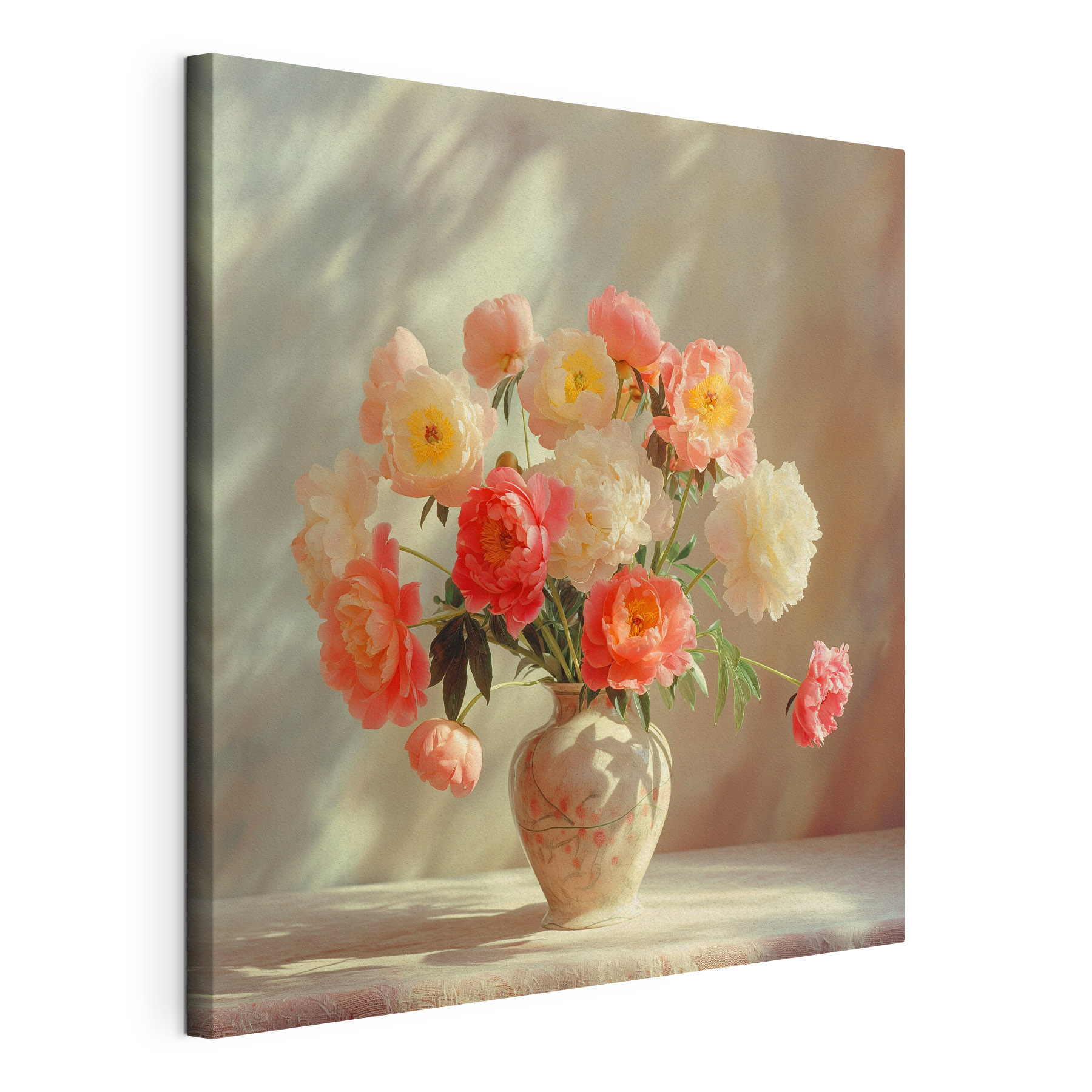 A vase with flowers in it