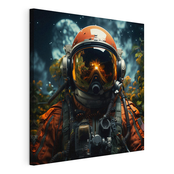 Una persona in tuta da astronauta Quadri Una persona in tuta da astronauta