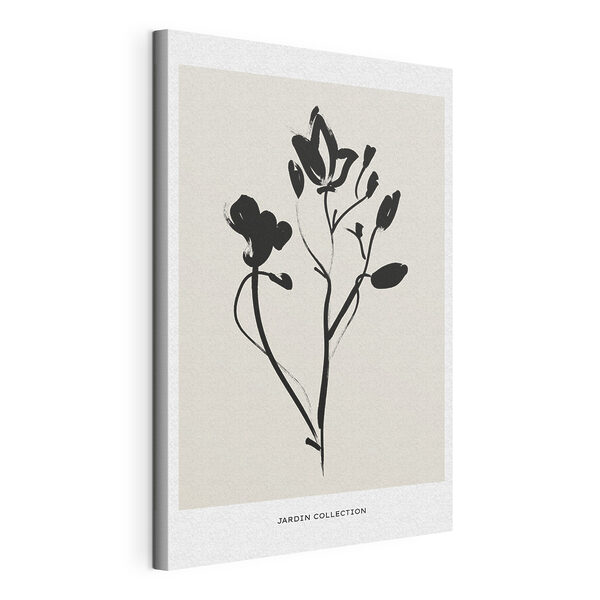 Quadri Un disegno in bianco e nero di fiori (COD: s37399) Quadri Quadri Un disegno in bianco e nero di fiori (COD: s37399)