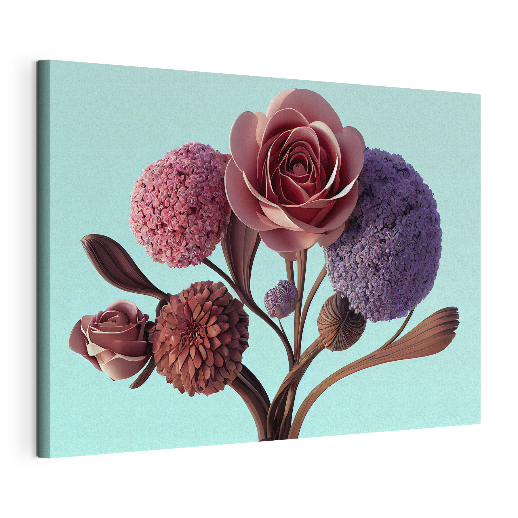 Beautiful flowers in soft pastel hues Beautiful flowers in soft pastel hues