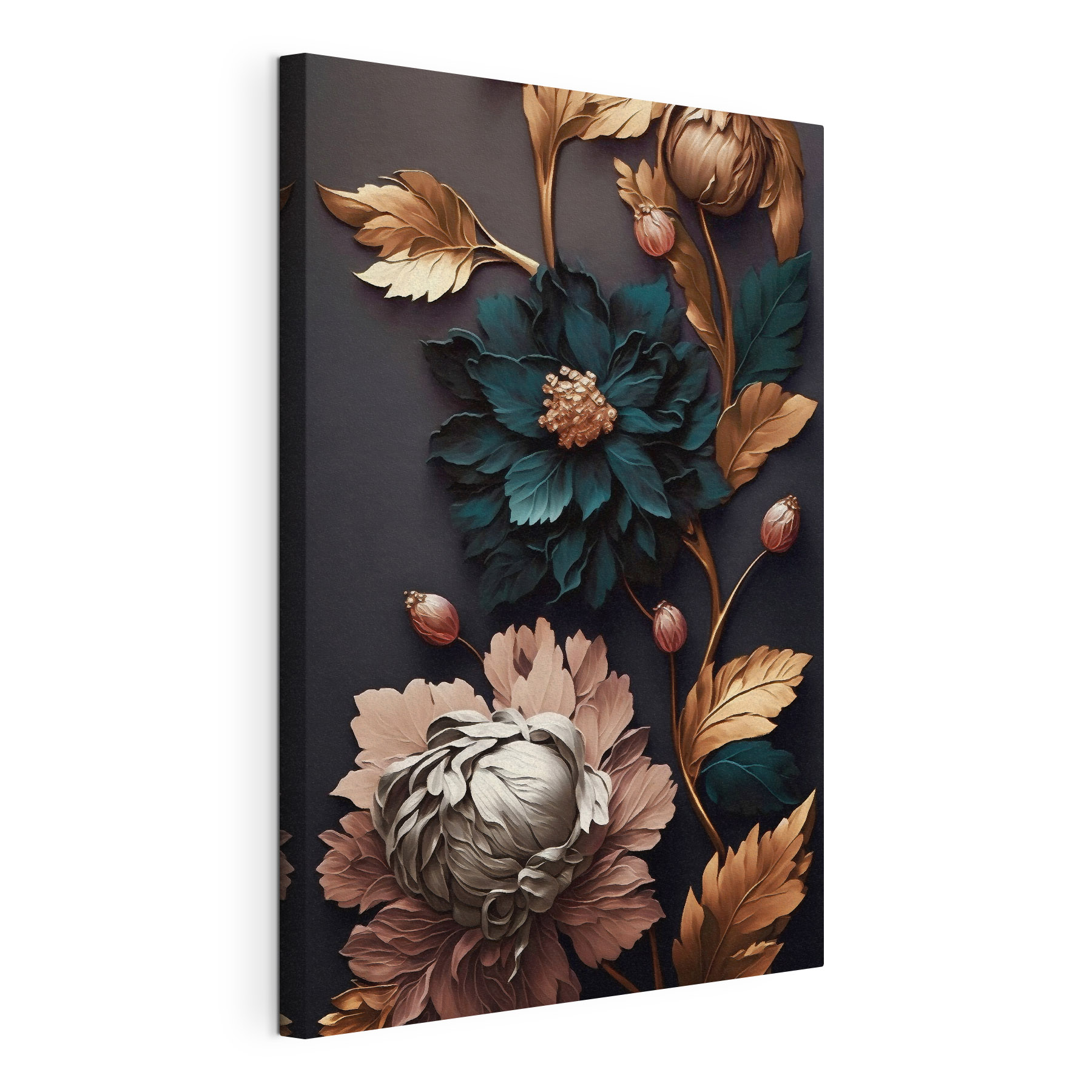 Elegant floral design in rich colors Elegant floral design in rich colors