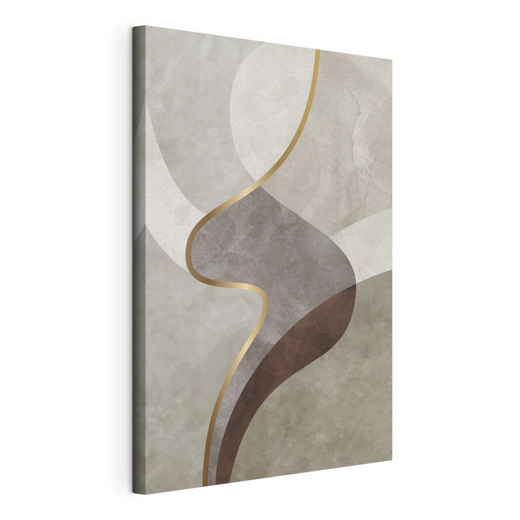 Abstract curves in soft hues Abstract curves in soft hues