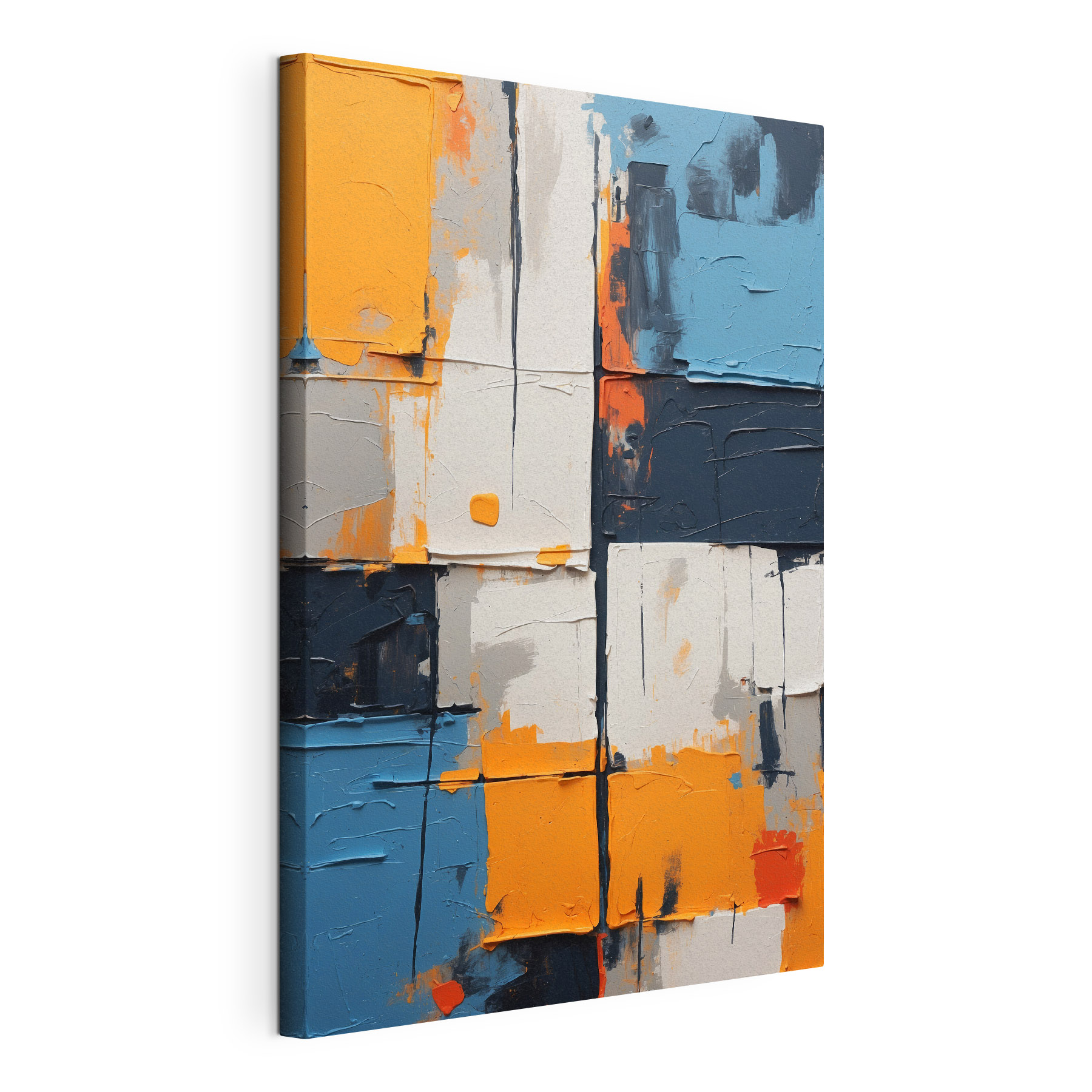 Abstract blocks of vibrant colors Abstract blocks of vibrant colors