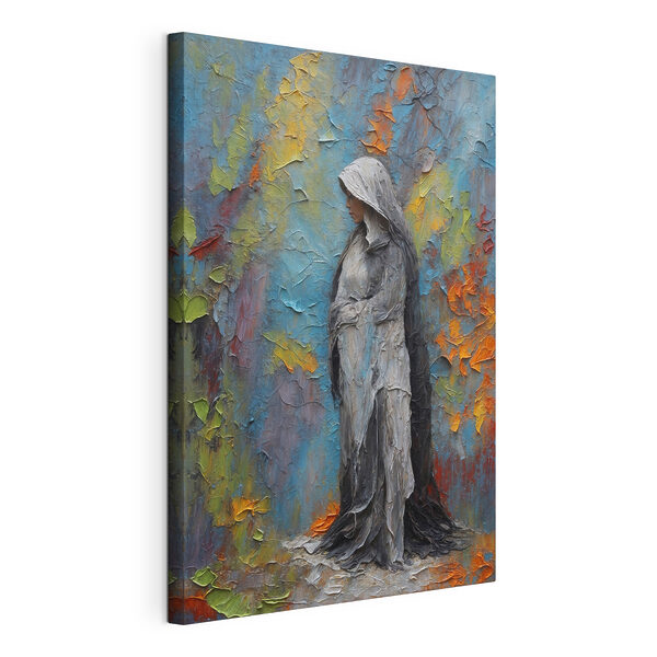 Quadri Un dipinto raffigurante una donna in abito bianco (COD: s37798) Quadri Quadri Un dipinto raffigurante una donna in abito bianco (COD: s37798)
