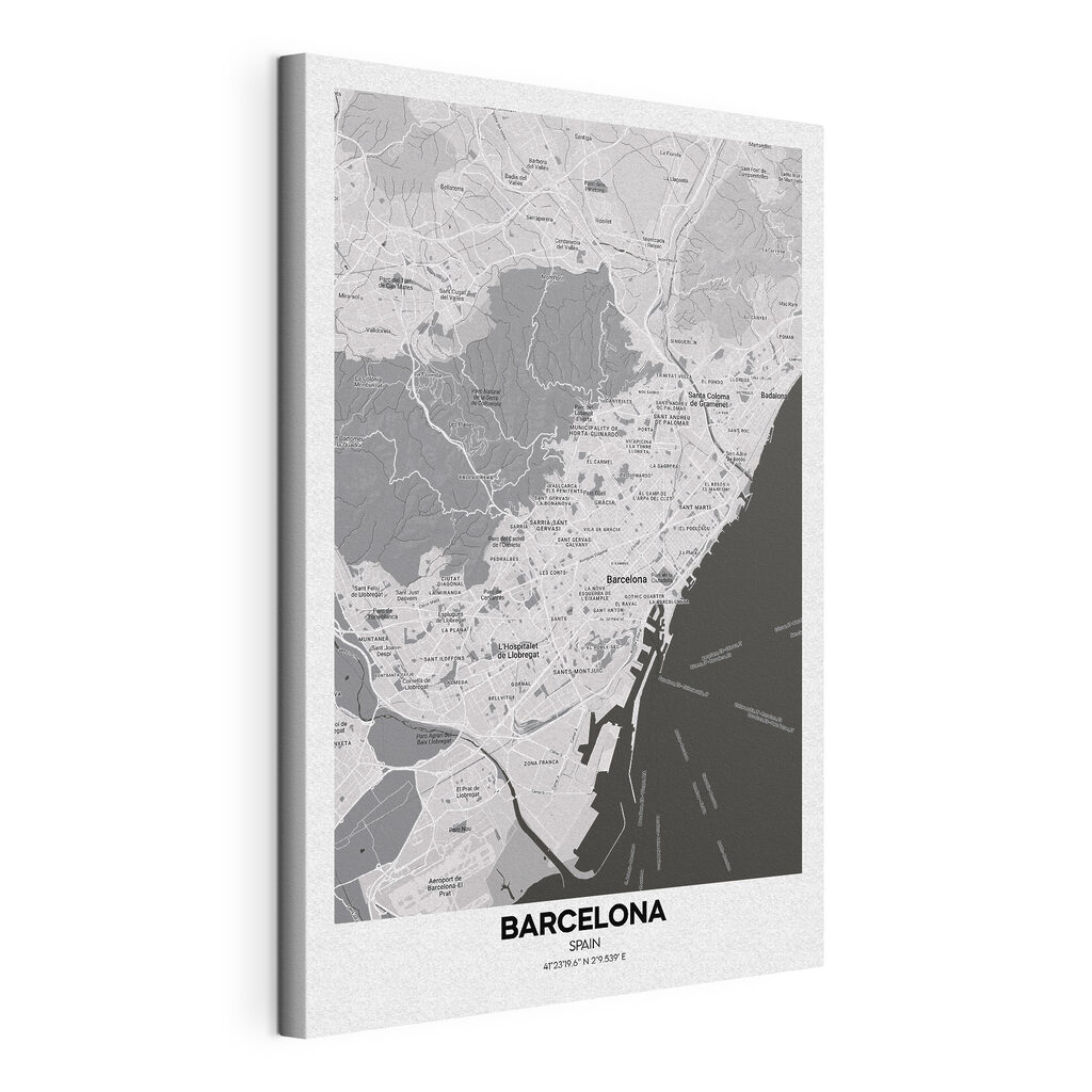 A map of a city