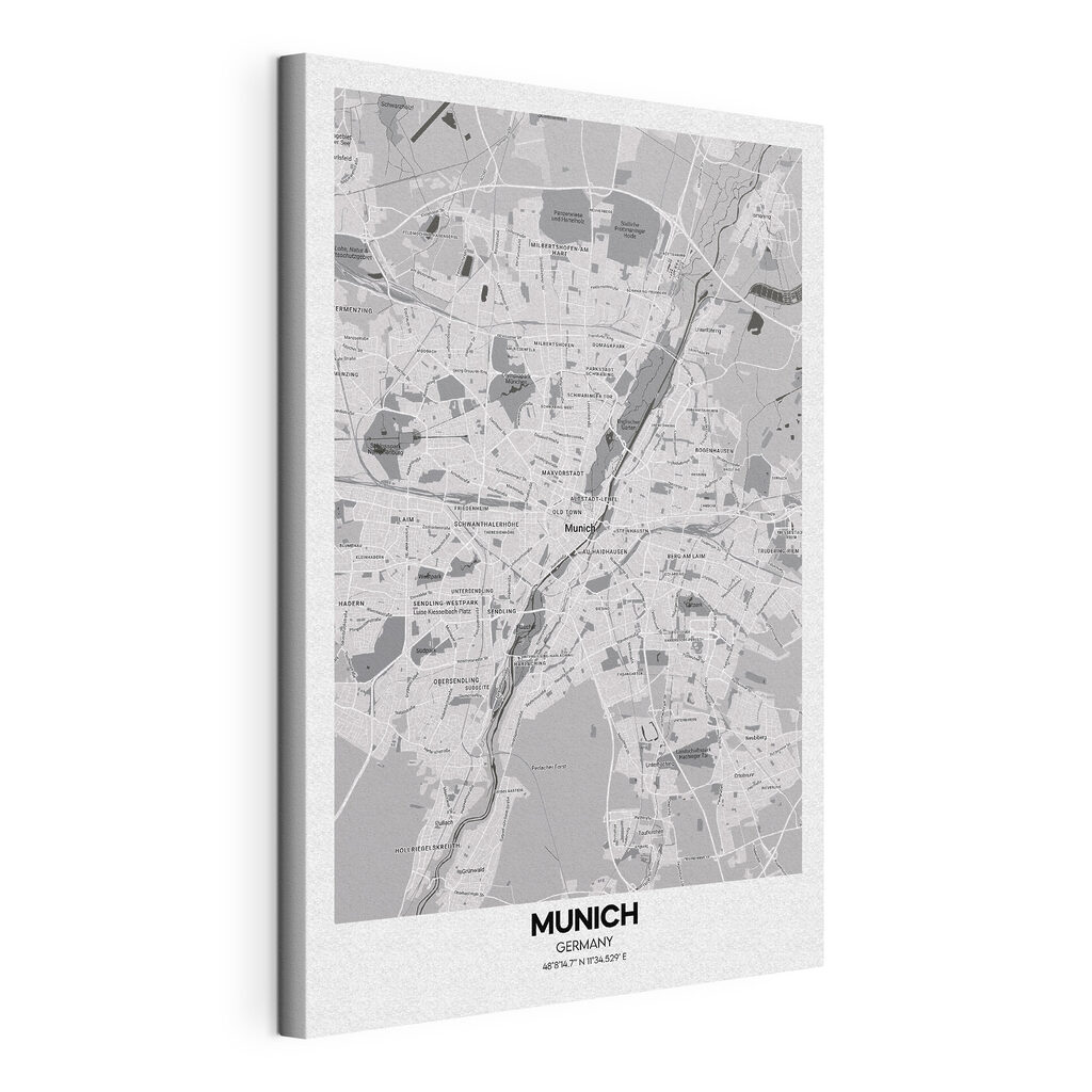 A map of a city