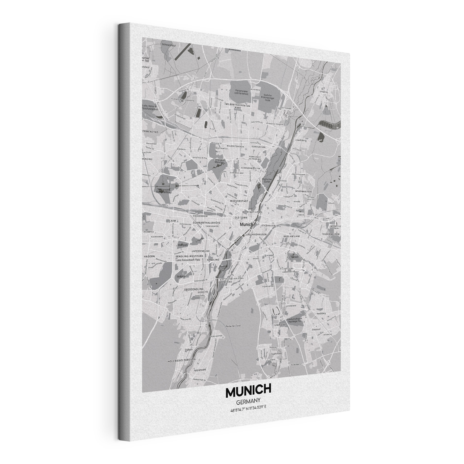 A map of a city