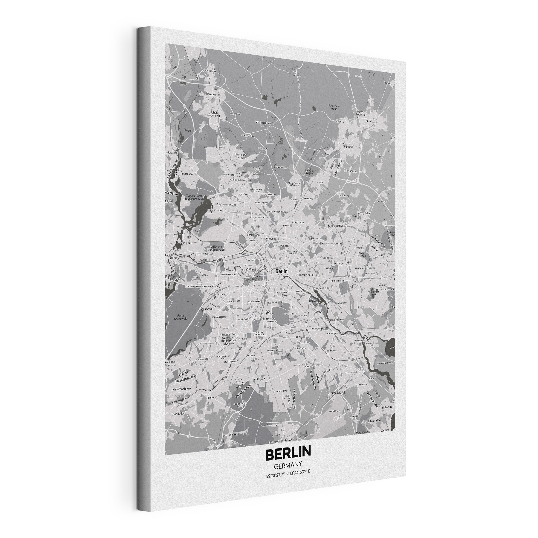 A map of a city