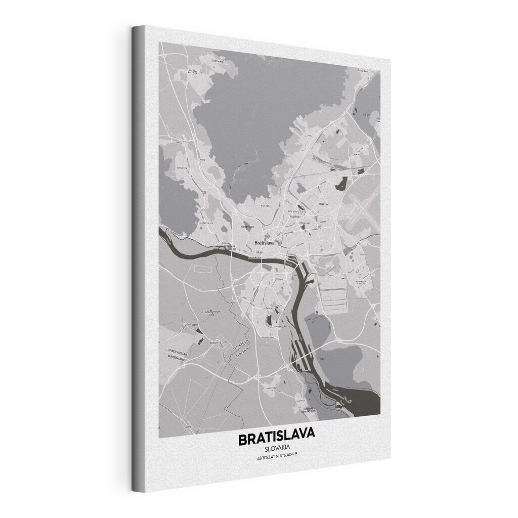 A map of a city