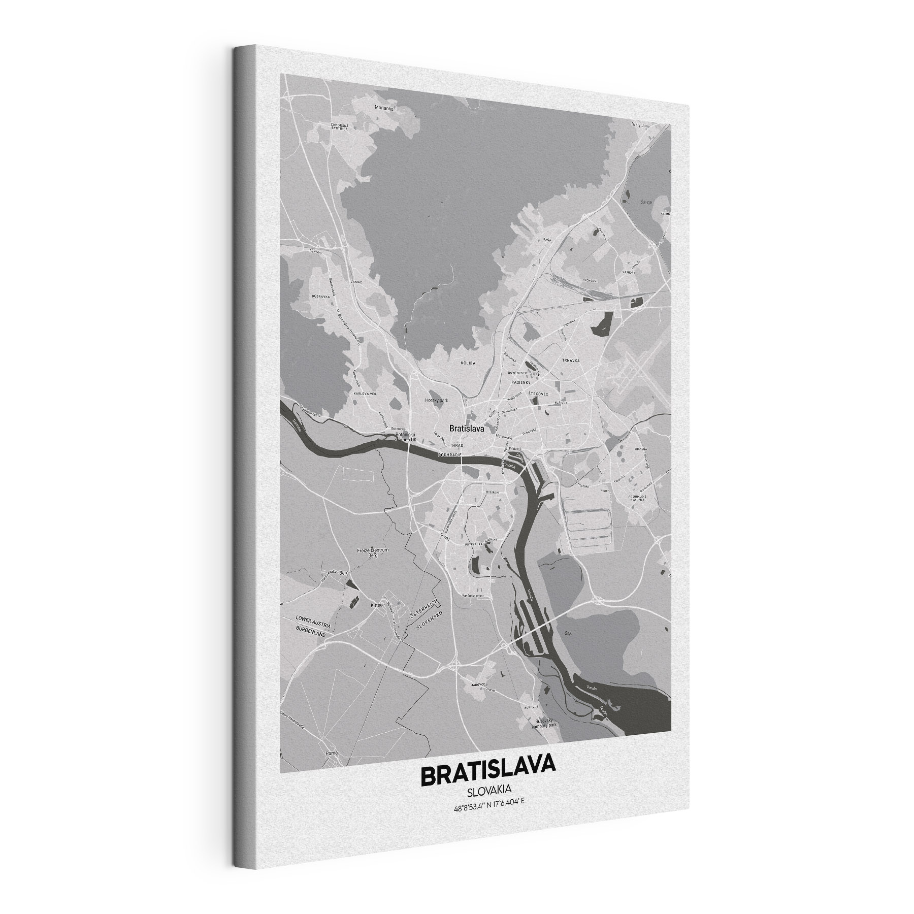 A map of a city