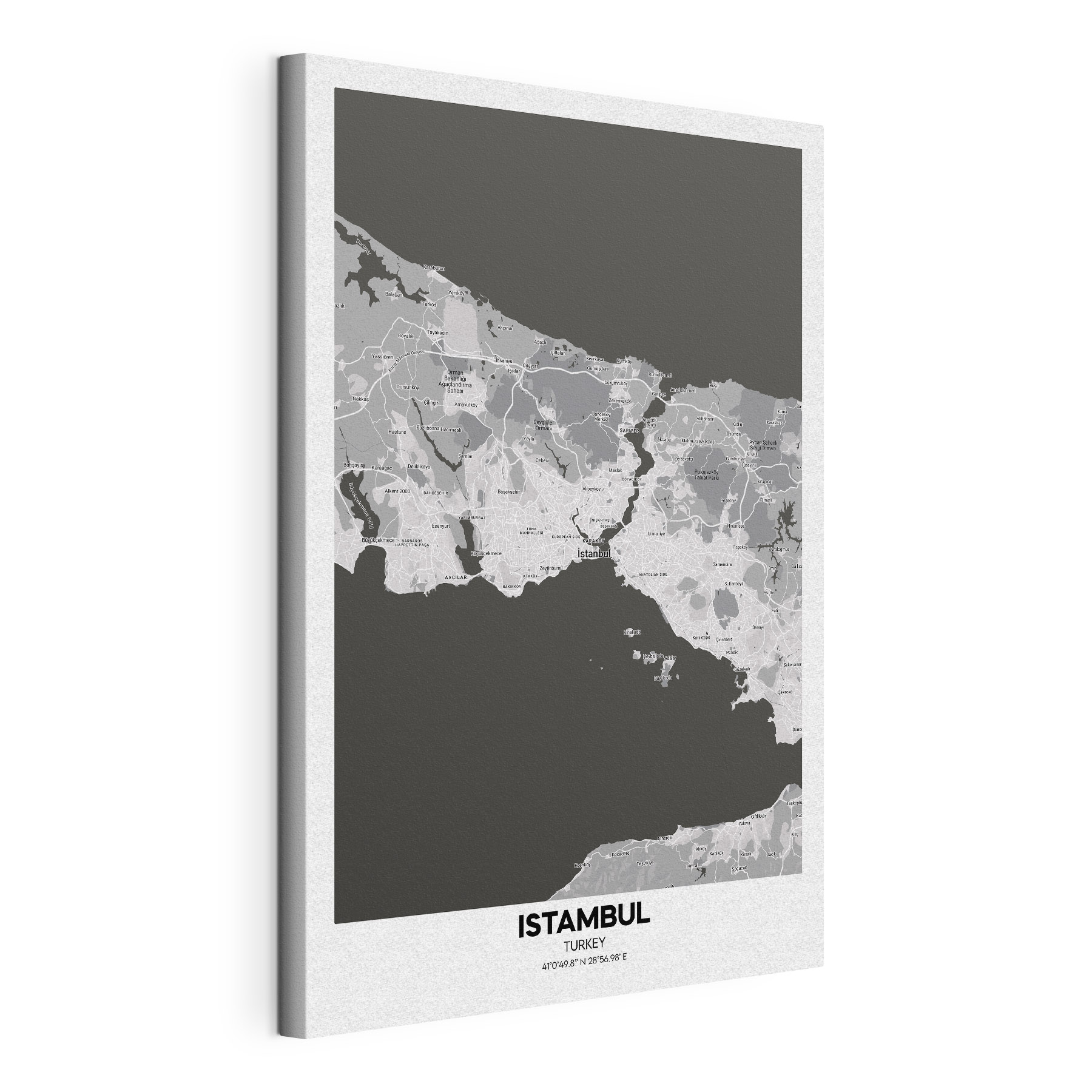A map of land with roads and buildings A map of land with roads and buildings