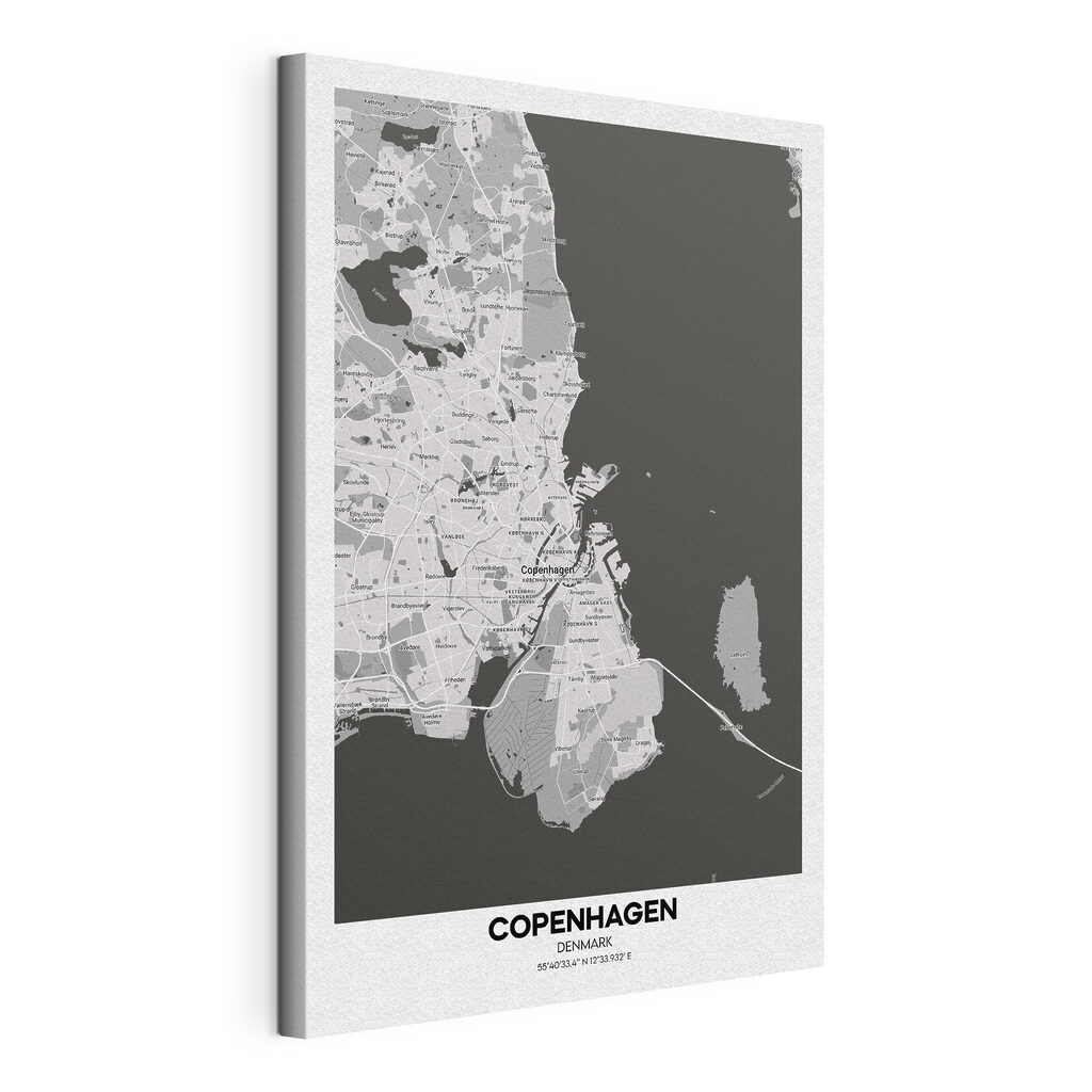 A map of a city