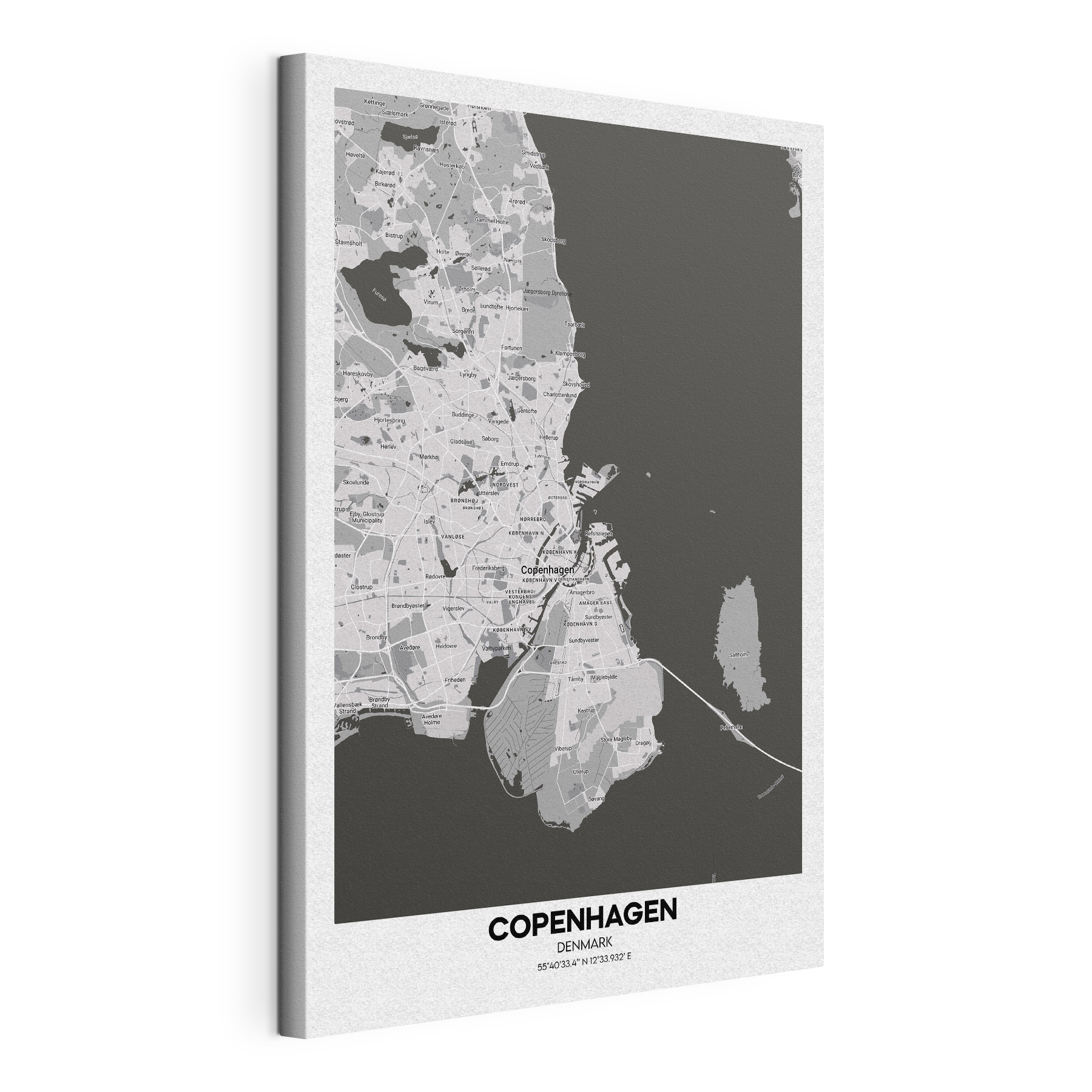 A map of a city
