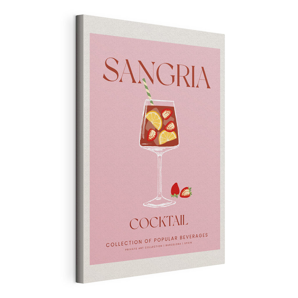 A poster of a drink A poster of a drink