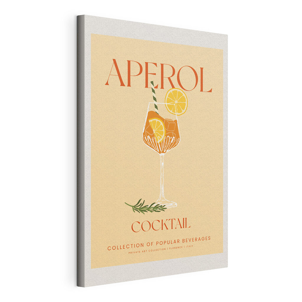 A poster of a drink