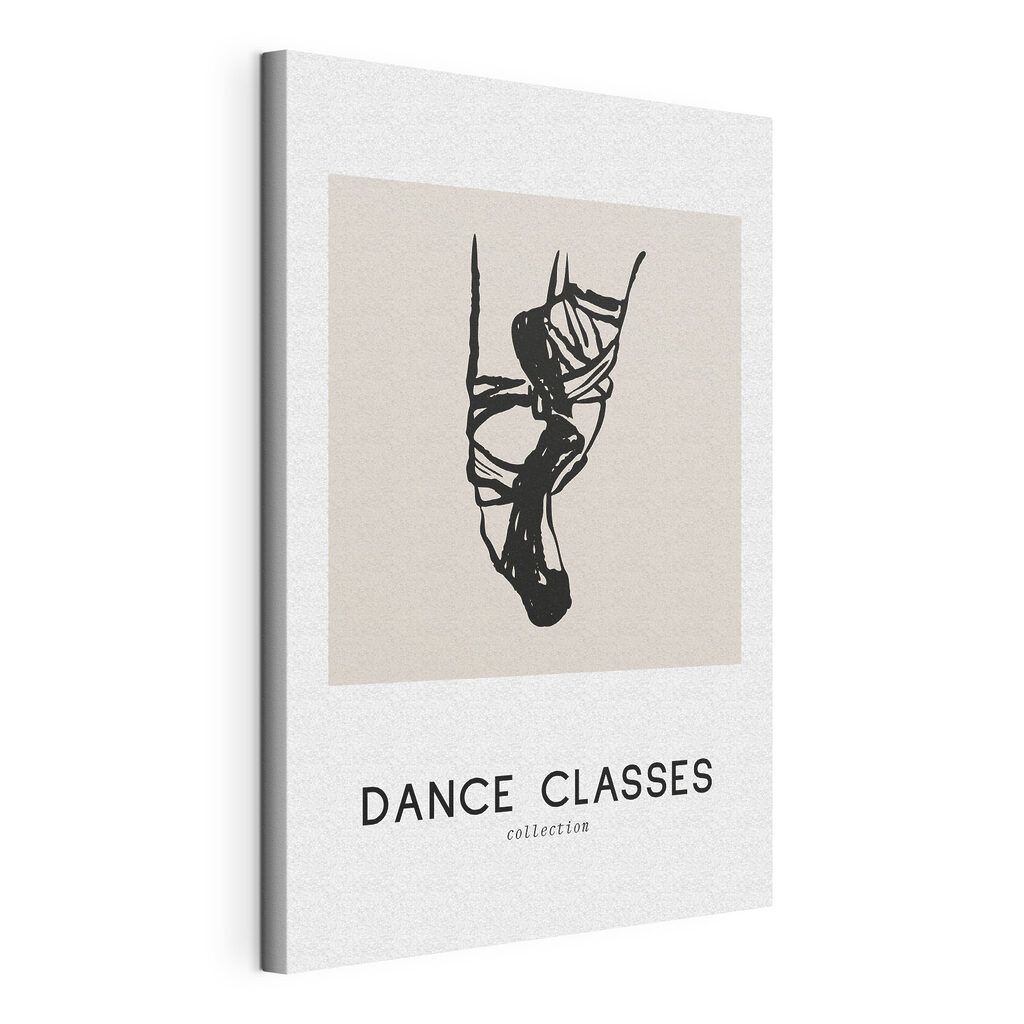 A black and white drawing of a ballet dancer's feet A black and white drawing of a ballet dancer's feet