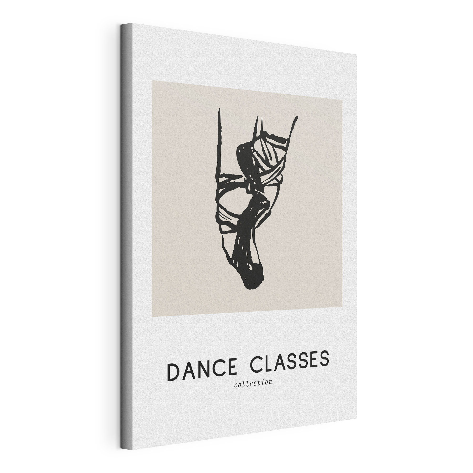 A black and white drawing of a ballet dancer's feet A black and white drawing of a ballet dancer's feet