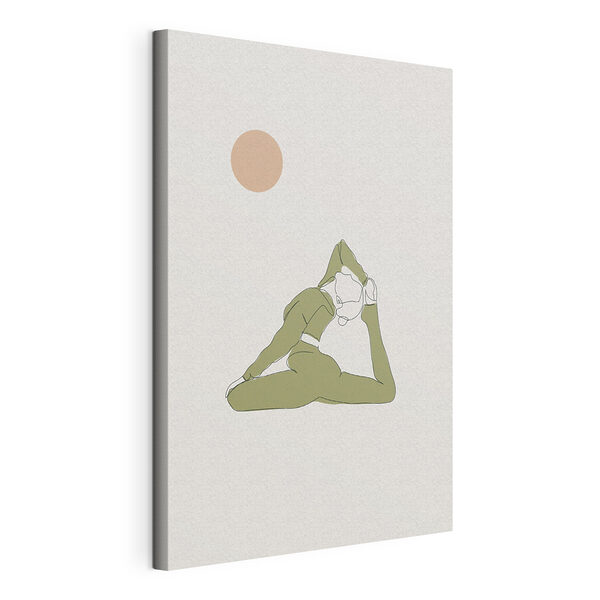 Quadri Una donna che fa yoga (COD: s37990) Quadri Quadri Una donna che fa yoga (COD: s37990)