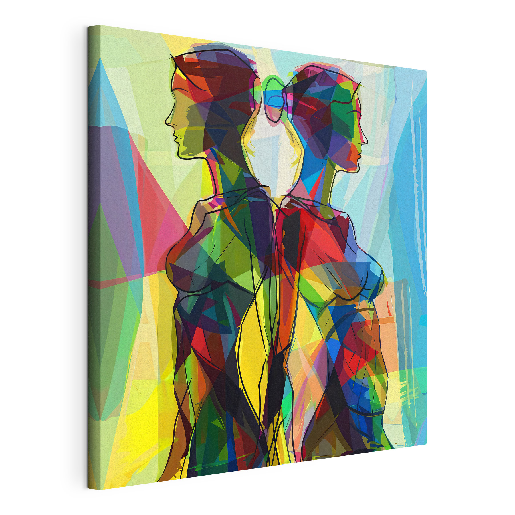 A woman's silhouettes of a woman's body A woman's silhouettes of a woman's body