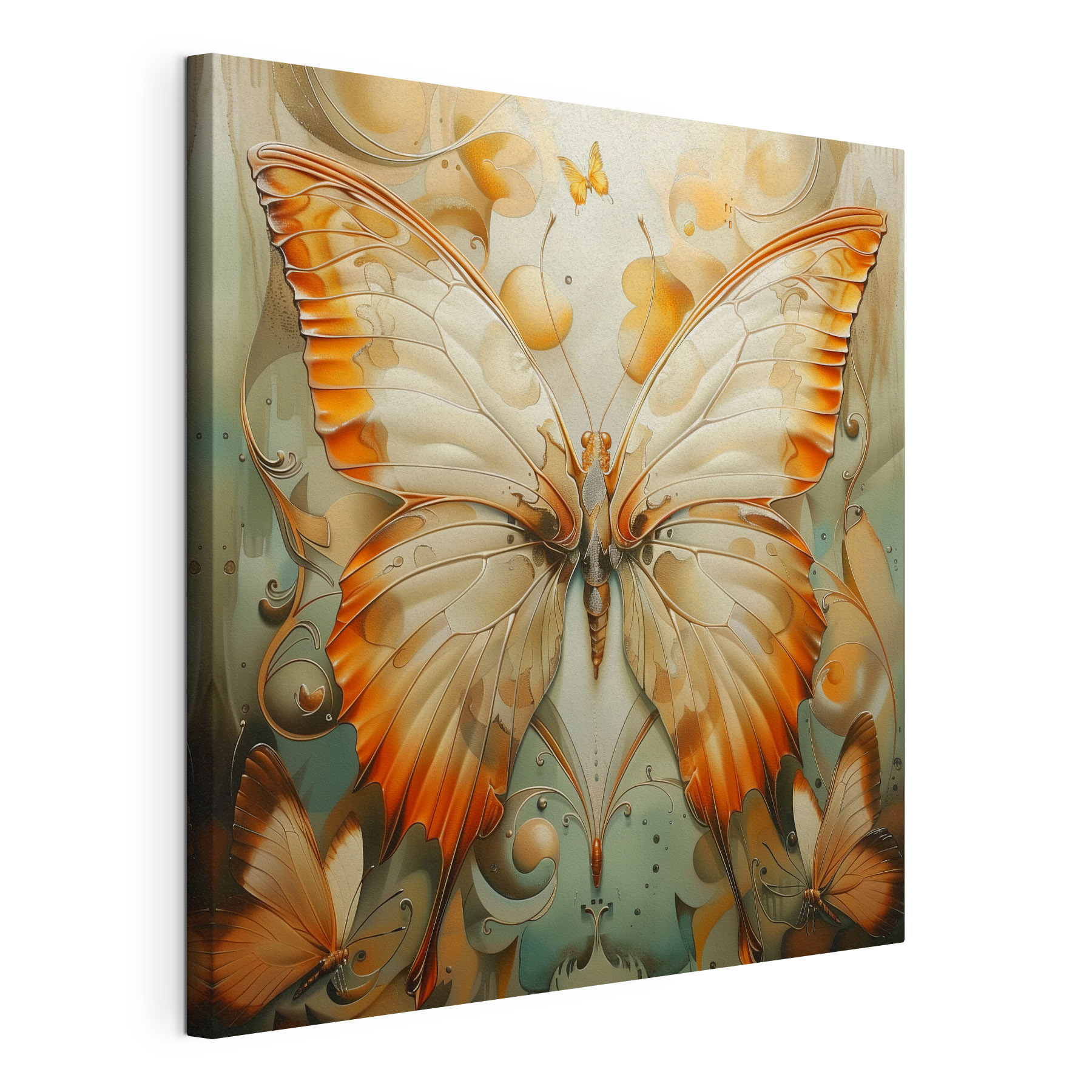 A butterfly with many wings