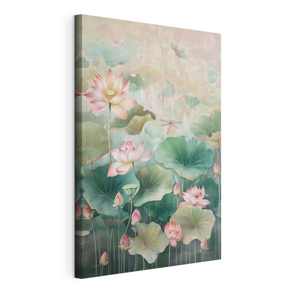 Quadri Quadri Un dipinto raffigurante fiori e foglie (COD: s38154)