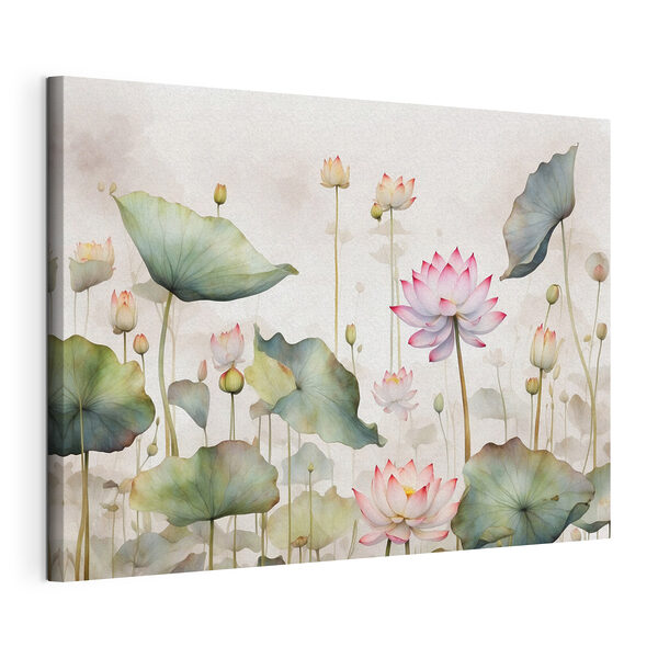 Quadri Quadri Un dipinto raffigurante fiori e foglie (COD: s38180)