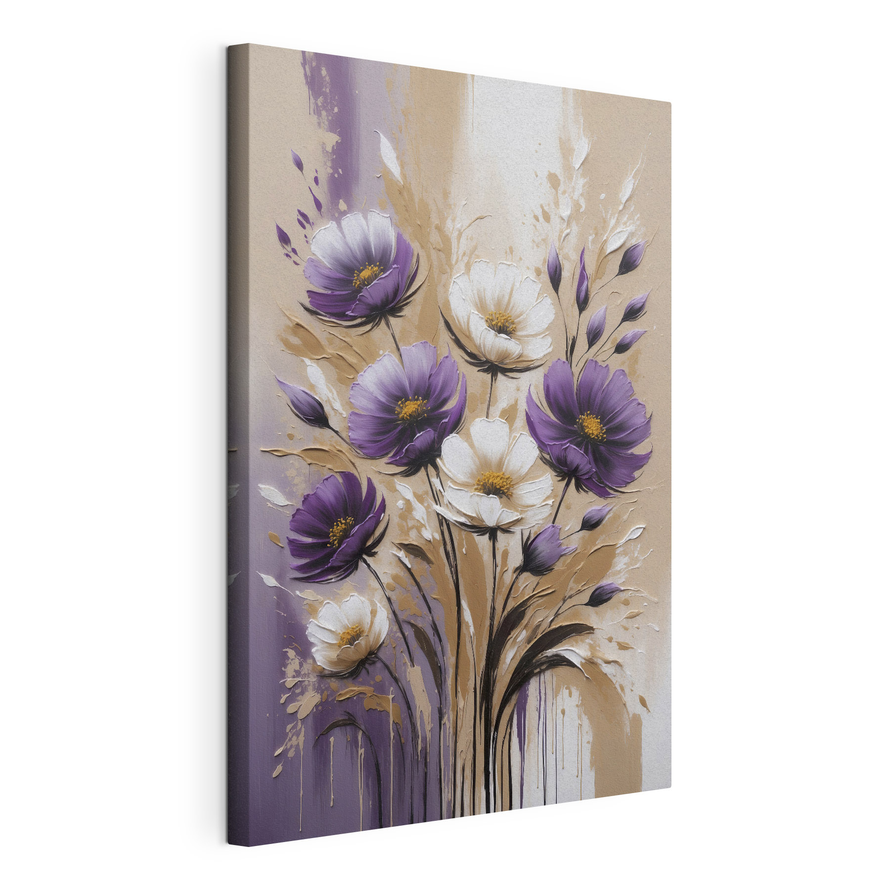 Vibrant flowers in soft colors Vibrant flowers in soft colors