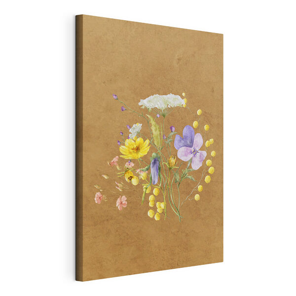 Quadri Quadri Un dipinto raffigurante fiori e bacche (COD: s38237)