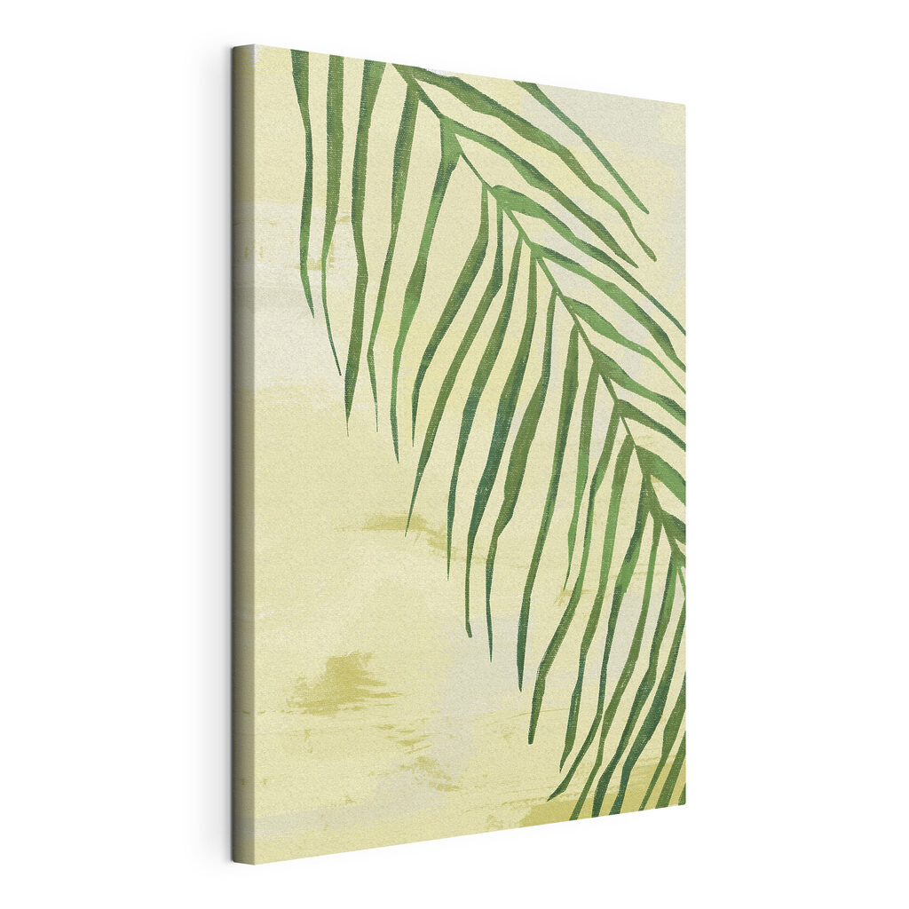 A green leaf on a white background A green leaf on a white background