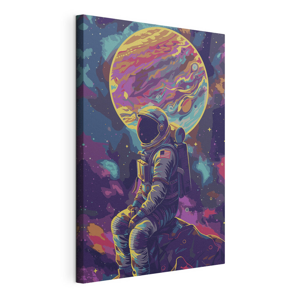 An astronaut in space An astronaut in space