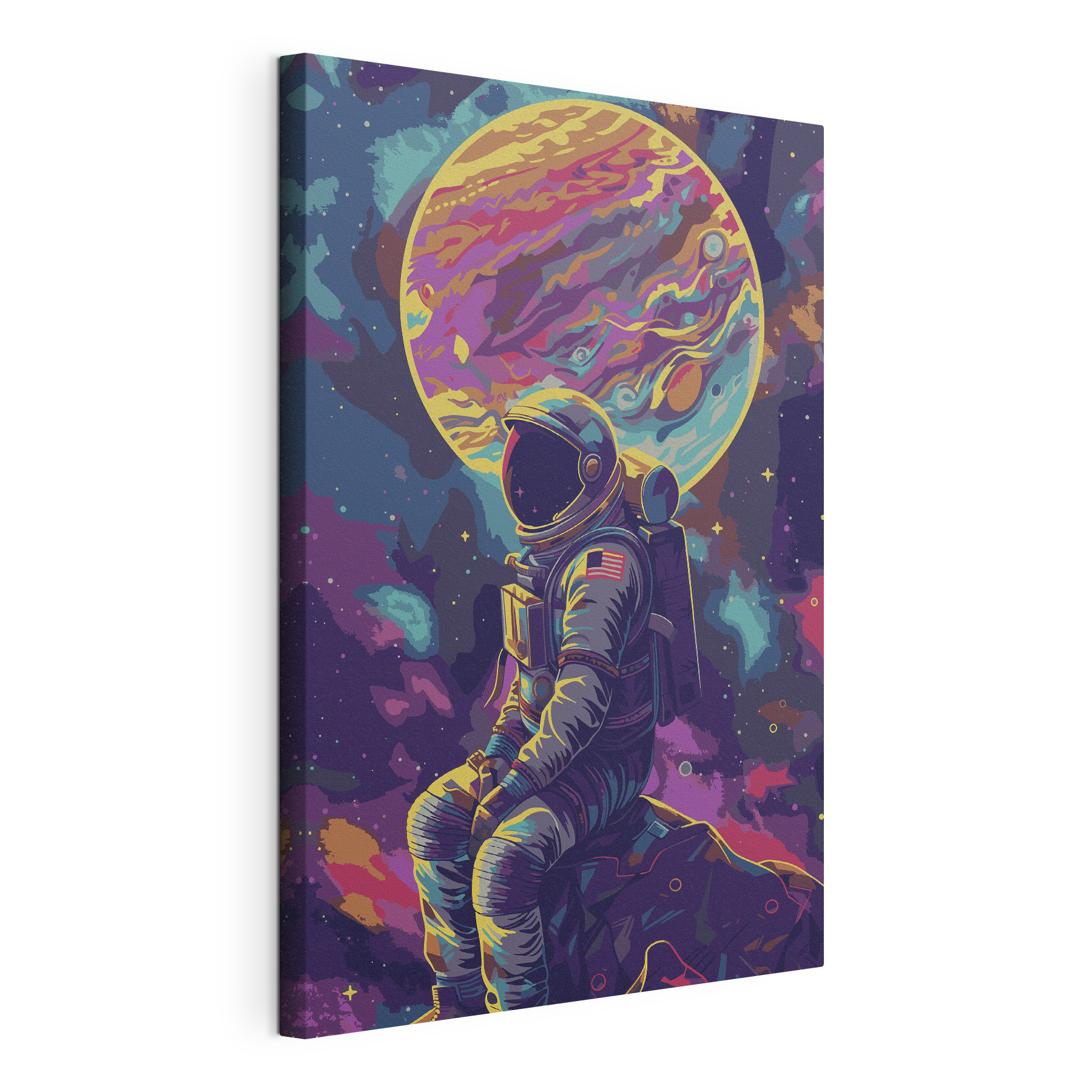 An astronaut in space An astronaut in space