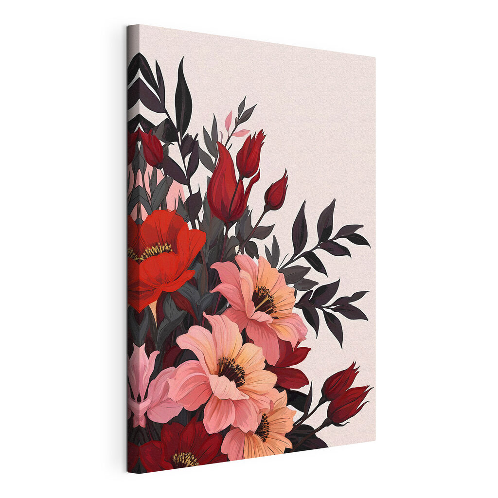 Vibrant blossoms in soft hues Vibrant blossoms in soft hues