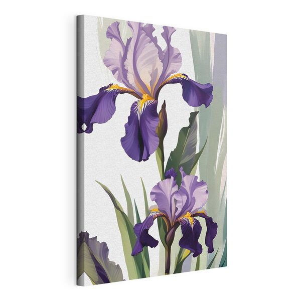 Quadri Iris viola e gialli (COD: s38367) Quadri Quadri Iris viola e gialli (COD: s38367)