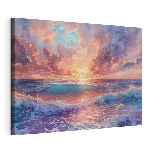 Quadri Un tramonto sull'oceano (COD: s38475) Quadri Quadri Un tramonto sull'oceano (COD: s38475)