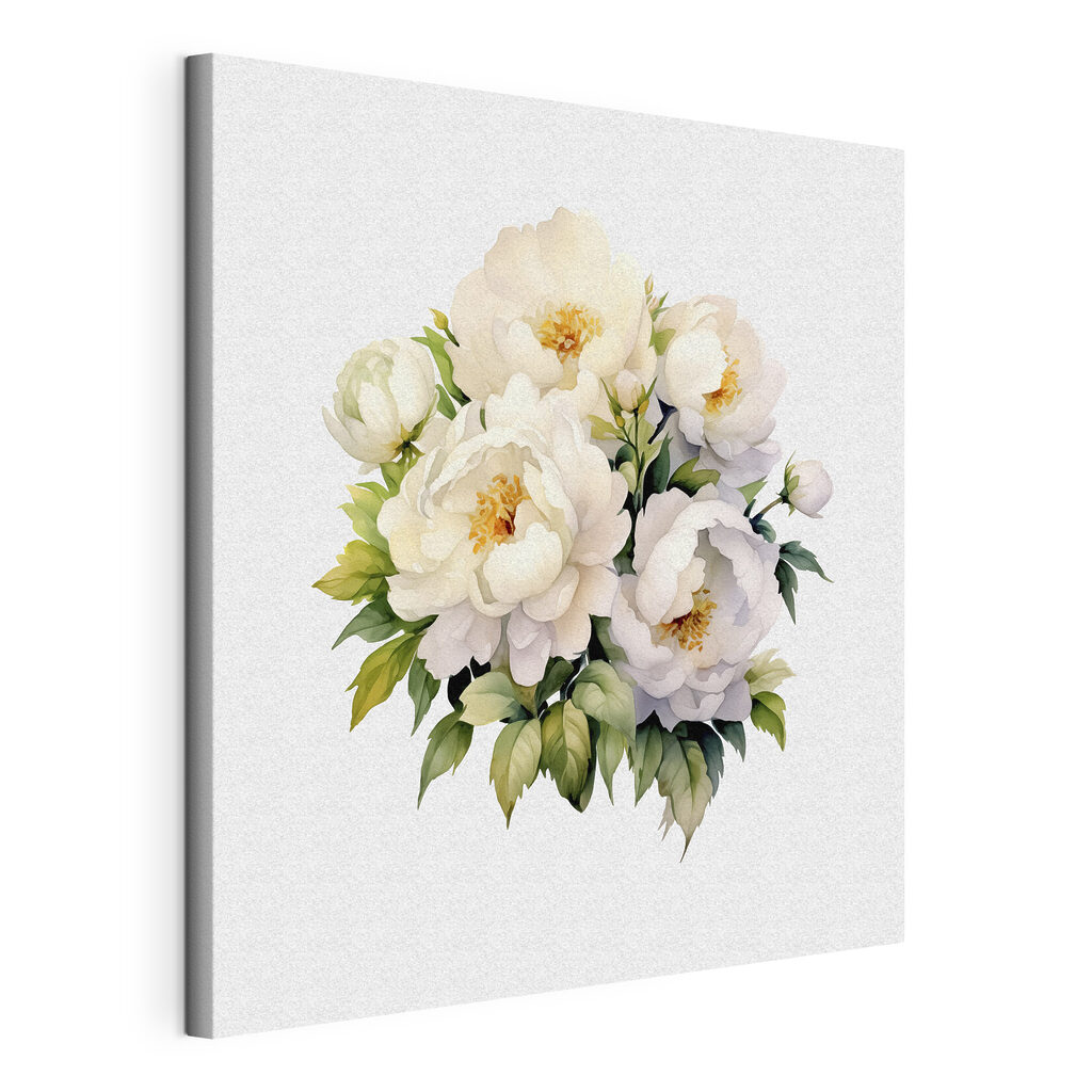 A bouquet of white flowers