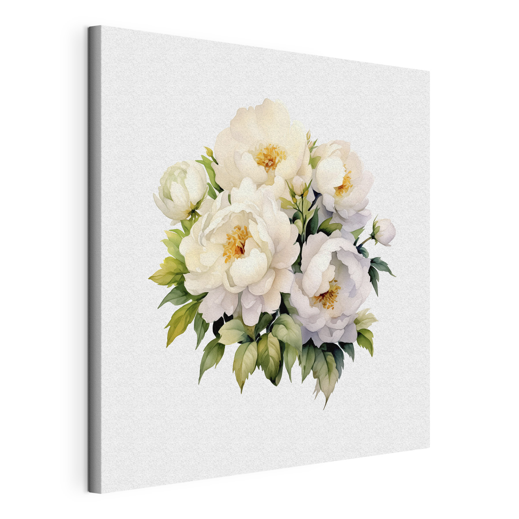 A bouquet of white flowers