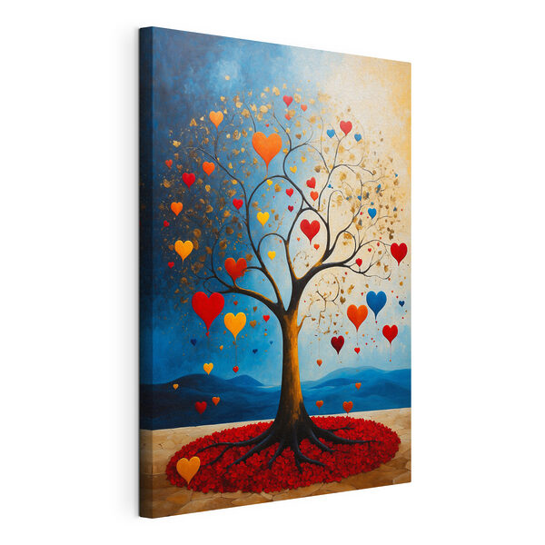 Quadri Albero da cui spuntano cuori (COD: s38686) Quadri Quadri Albero da cui spuntano cuori (COD: s38686)