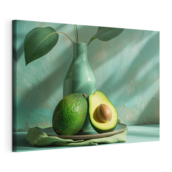 Quadri Un piatto con sopra un avocado e un vaso (COD: s38688) Quadri Quadri Un piatto con sopra un avocado e un vaso (COD: s38688)