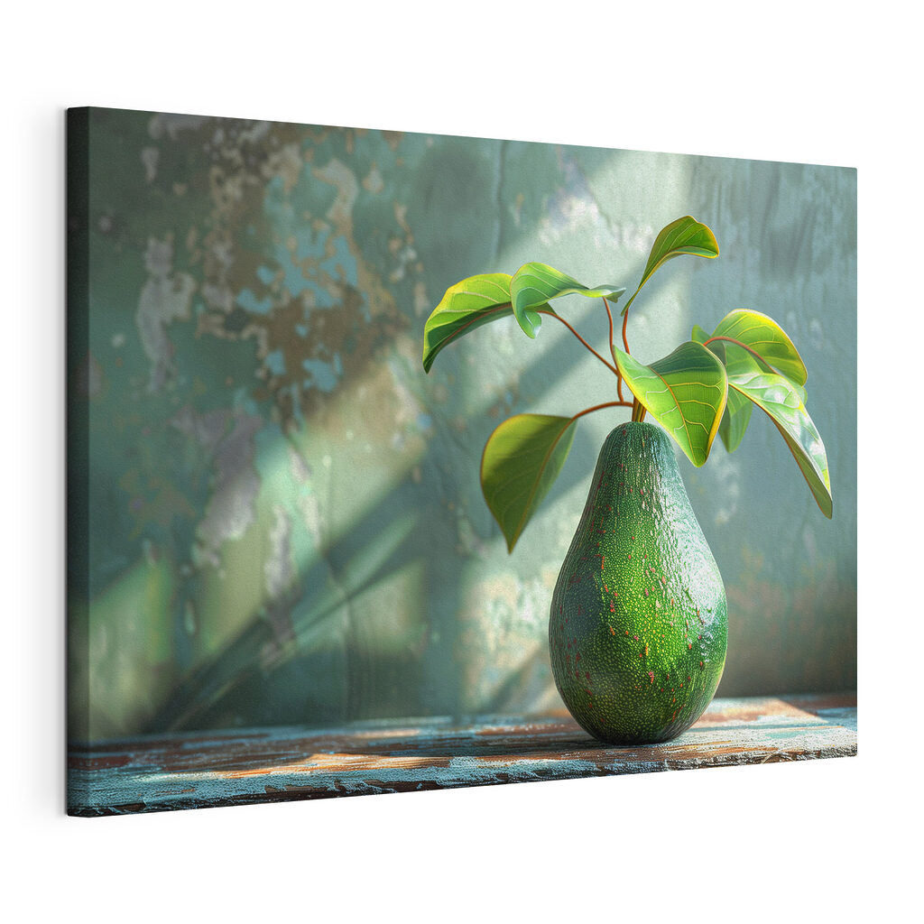 A green plant in a pot
