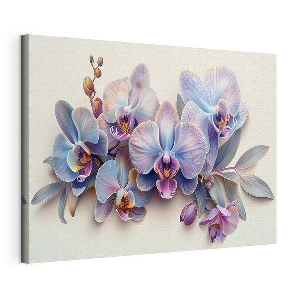Quadri Un mazzo di fiori viola e blu (COD: s38702) Quadri Quadri Un mazzo di fiori viola e blu (COD: s38702)