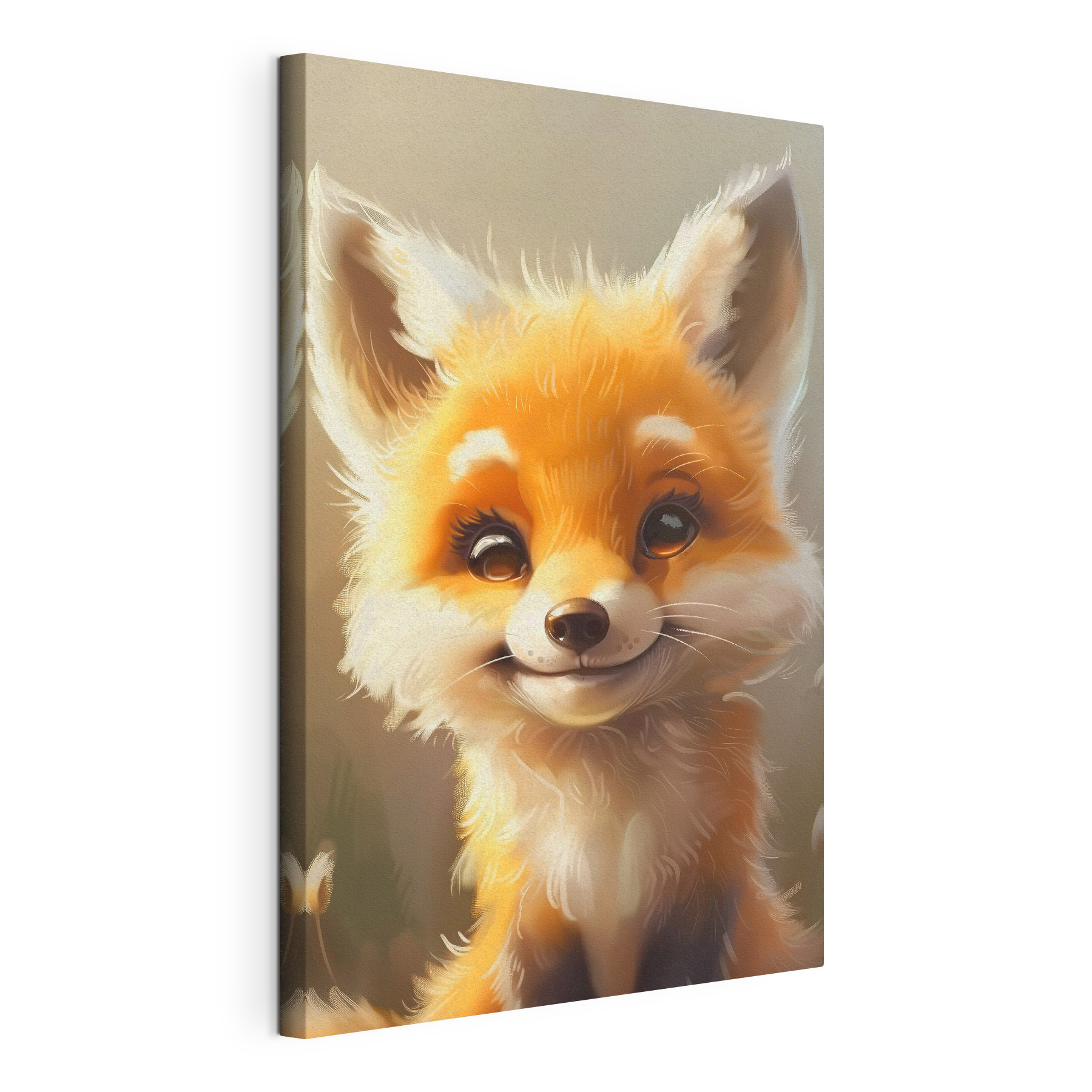 A cartoon of a fox A cartoon of a fox