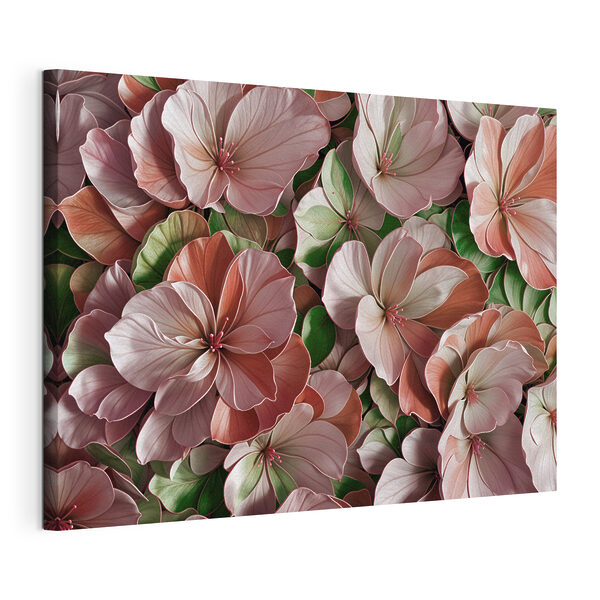 Un mazzo di fiori rosa e bianchi Quadri Un mazzo di fiori rosa e bianchi
