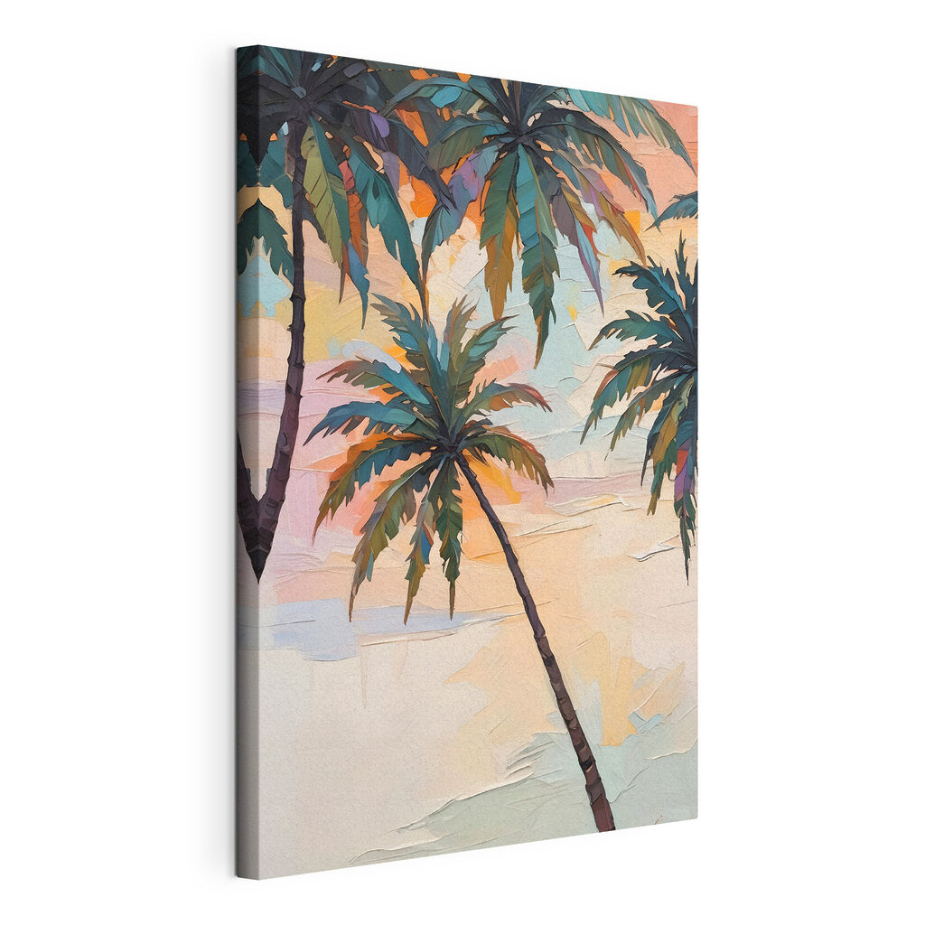 Palm trees on a beach Palm trees on a beach