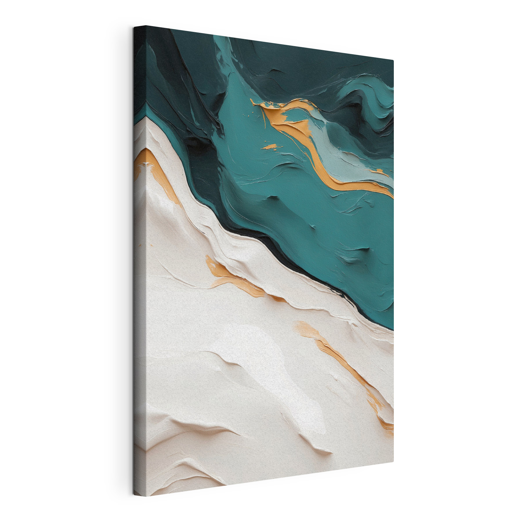 Flowing waves of color and texture Flowing waves of color and texture