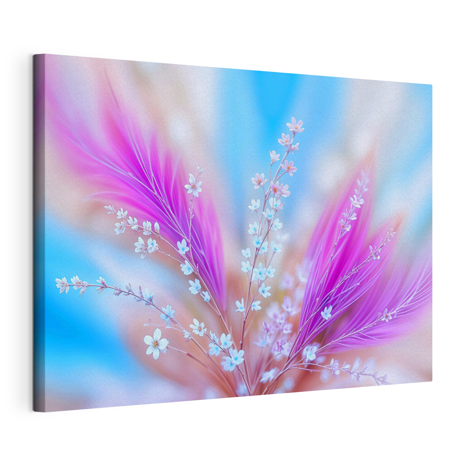 Delicate colors of nature's beauty