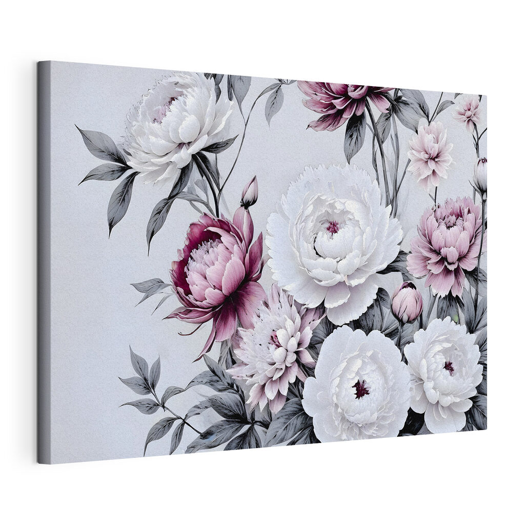 Elegant blossoms in soft hues Elegant blossoms in soft hues