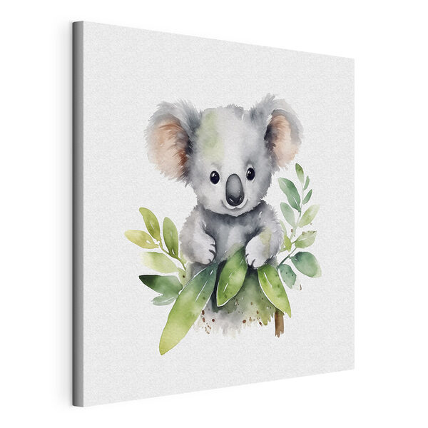 Quadri Un koala con delle foglie tra le zampe (COD: s38919) Quadri Quadri Un koala con delle foglie tra le zampe (COD: s38919)